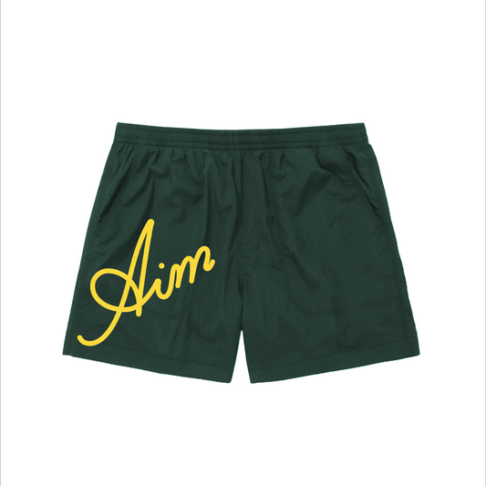 Aim Active Shorts (Moss Green)